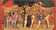 UCCELLO, Paolo Miracle of the Desecrated Host (Scene 4) aet USA oil painting artist